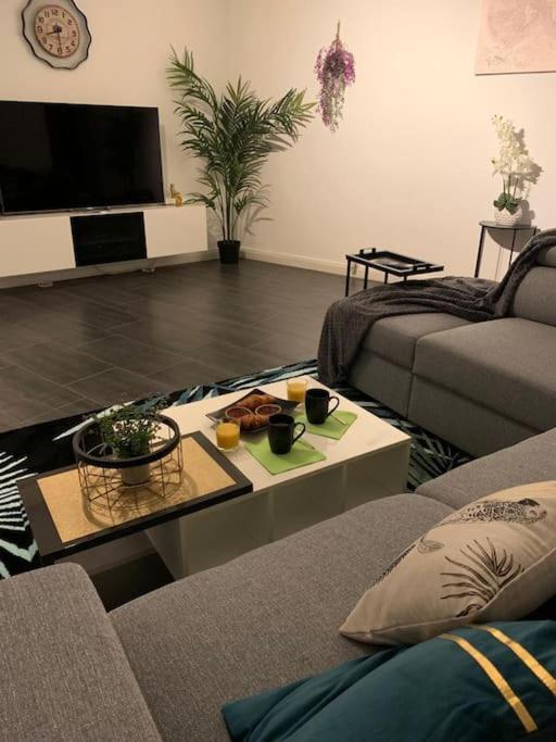Grand Appartement 2 Chambres 5 Pers Max, Vue Panoramique Avec Parking Mulhouse Exterior photo